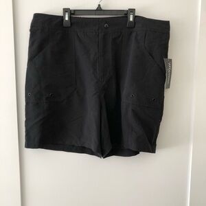 Maxine of Hollywood Black Swim Shorts 16W